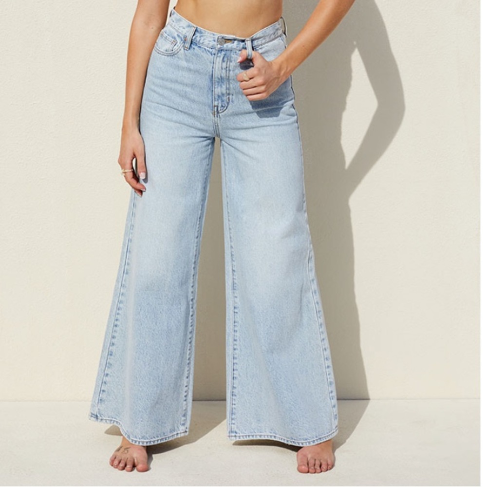 pacsun wide leg jeans
